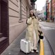 thumbnail image 4 of Abrigos de invierno para mujer, nuevos abrigos largos y holgados de plumón grueso, chaqueta acolchada con capucha de plumón de pato blanco, chaquetas de plumón grandes informales de color sólido, 4 of 5