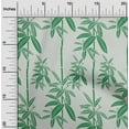 thumbnail image 2 of oneOone Cotton Cambric Green Fabric Tropical Palm Tree Sewing Material Print Fabric By The Yard 42 Inch Wide, 2 of 4