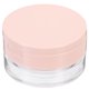thumbnail image 5 of EeaseMX Estuche de maquillaje portátil vacío para polvos sueltos, con espejo, de plástico elástico y malla pequeña, con borla rosa., 5 of 7