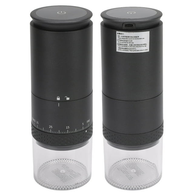 Molinillo De Café Eléctrico, Mini Molinillo De Café Táctil De 110 Ml, 38 Velocidades, Molinillo Eléctrico Recargable Por USB, Cuchillas De Molienda, Grano De Café Y Molinillo