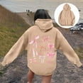 thumbnail image 2 of Uinagy Mode Femme Pull à Capuche Imprimé Décontracté Ample, 2 of 7