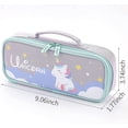 thumbnail image 4 of Cute Pencil Case Unicorn Pencil Pouch Medium Capacity Portable Multifunction Pen Bag with Compartments for Girls Kids Teen, 4 of 4