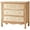Natural Color, variant on CozyHome Vintage Sideboard Buffet Cabinet with 3 Carved Doors, Rustic Accent Cabinet Storage Cabinet with Shelves, Wood Entryway Cabinet for Kitchen, Dining Room, Living Room, Bedroom, Natural