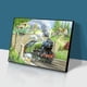 thumbnail image 2 of Cuadros Decorativos 5D tren mosaico diamante pintura dibujo completo redondo taladro DIY arte artesanía Kit Ehuebsd Nuevos Originales, 2 of 9