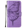 thumbnail image 4 of Case For Samsung Galaxy A52 5G Embossing Butterfly Magnetic Flip Cover Premium Leather, 4 of 5