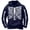 P1002 Navy, variant on Tfken Halloween Hoodie For Mens Festival Long Sleeve Skeleton Graphic Print Fashion Halloween Sweatshirts Soft Loose Comfortable Pullover Tops Warm Winter Fall Outdoor Men Breathable Clothes Black