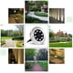 thumbnail image 4 of Luces solares para exteriores a prueba de agua, paquete de 5 luces solares para exteriores, luces solares para jardín, iluminación de paisaje para césped, patio, cubierta, entrada, pasarela, colo, 4 of 5