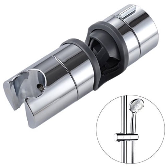 Sumnacon Hand Shower Bracket for Slide Bar Chrome Finished Bathroom Adjustable Rail Slider