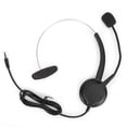 thumbnail image 2 of Telephone Headset Business Office Call Center Corded Headset for Landline/desktop Phones, 2 of 5
