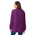 thumbnail image 2 of Woman Within Plus Size Perfect Long-Sleeve Turtleneck Tee (Petite Available), 2 of 6