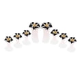 thumbnail image 2 of 8 Flower Toe Separator Black - 8 Flower Toe Separator | Silicone Flower Toe Spacers Toe Stretchers | Reusable Toe Separators for Nail Varnish | Toe Dividers for Nail Polish Pedicure Tools, Nail, 2 of 9