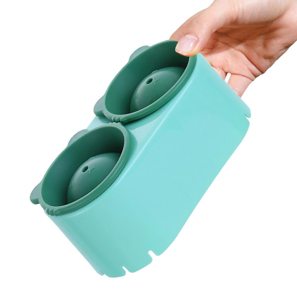 Lacyie Ice Shaper MoldGiant Whiskey Ice Ball Maker Circle Cubic Shapes