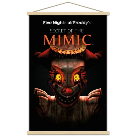 Five Nights At Freddy's: Secret of the Mimic (2025) - Cover Wall Poster with Magnetic Frame, 22.375" x 34"