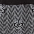 thumbnail image 3 of Spider-Man Chaussettes Noires à Chevrons, 3 of 3