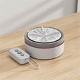 thumbnail image 5 of Latrodar Mini Turbo Washing Machine Portable Automatic Washing Machine Crafted with Care cks Cleaning Machine Gray 6x4.4 Inch Home Tools, 5 of 5