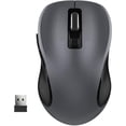 thumbnail image 1 of Ratón inalámbrico WisFox 2.4G ergonómico receptor USB gris, 1 of 3