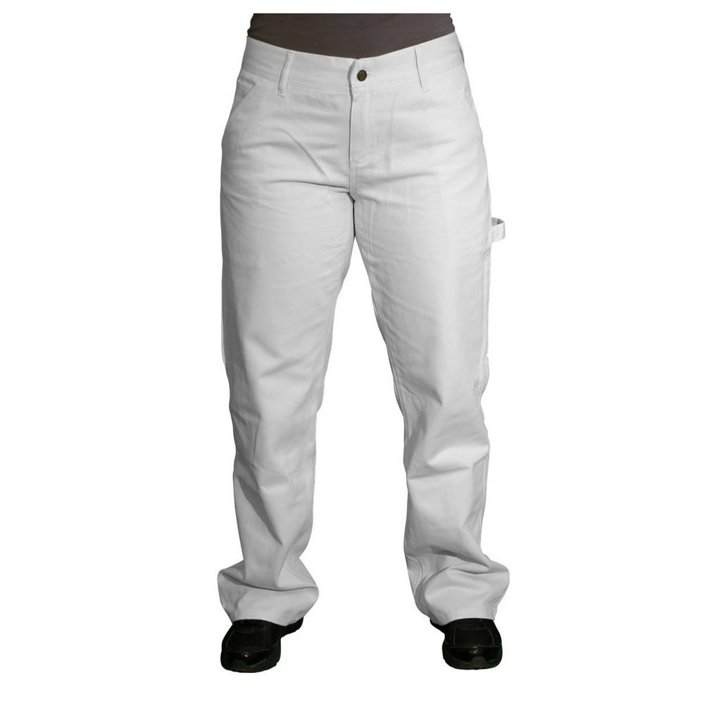 Painters Pants White 8 Petite