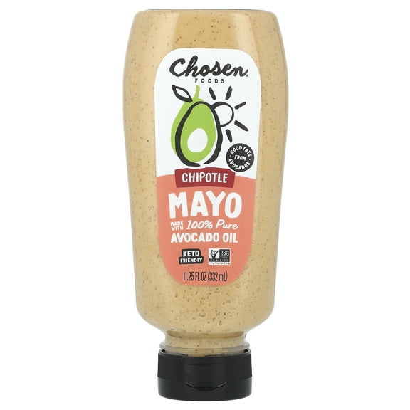Chosen Foods Mayo, Chipotle, Squeeze-11.25 oz