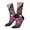 2 Black-2, variant on Flower Bald Eagle Print Adult Socks for Men & Women,Calf Socks, Ankle Socks,Boots Socks,Breathable Casual Sock,Unisex Crew Socks