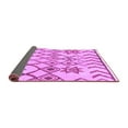 thumbnail image 2 of Ahgly Company Indoor Rectangle Solid Purple Modern Area Rugs, 6' x 9', 2 of 4