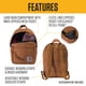 thumbnail image 2 of Mochila Carhartt Classic Mini Durable Resistente al Agua, 2 of 7