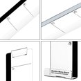 thumbnail image 3 of Suministros de almacenamiento de notas de tarjetas,2 uds., Tableros de notas de monitor, almohadilla de mensaje de pantalla de Monitor acrílico para oficina, soporte para teléfono con pantalla de orde Muyoka Hogar, 3 of 5