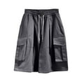 thumbnail image 3 of Men's Casual Shorts 6 Little Fuzzy Mens Work Out Shorts Baggy Workout Short Lightweight Men S Basketball Men's Yoga Men under Mens Tennis Short Casual Jogging Summer Dark Gray XL, 3 of 4