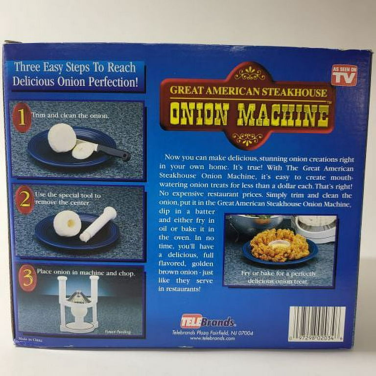 Great American Steakhouse Onion Machine Blooming Onion Maker Slicer