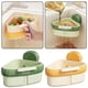 thumbnail image 2 of Suction Cup Press Sink Drainer Basket Triangular Food Waste Collectors for Kitchen Bathroom, 2 of 5