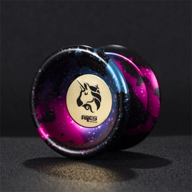 Mode 10 Roulements à Billes Métal Yoyo Haute Vitesse Non Réactifs Jouets Yo Yo Professionnels Alliage Aluminium Bille Yoyo 1A/3/5A