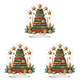 thumbnail image 1 of Libros Acrílicos Navidad Kits Arte Diamantes Escritorio Pintura Decoraciones, 1 of 4
