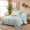 Teal & Coral, variant on Flymme Boho Comforter Sets King Size,7 Pieces King Bed in a Bag,Floral Medallions Pattern Purple Bedding Set with Flat Sheets, Fitted Sheets,Pillowcases
