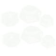 thumbnail image 6 of Hytrove 6Pcs Crystal Display Stand Exquisite Design For Christmas Decorative Item Round Shape Plastic Material, 6 of 8