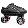 thumbnail image 1 of Jaspo Pro Hyper Furious High Speed Quad Shoe Skates For Professional And Intermediate Users. Fitted With Abec9 And 65mm Shr Pu Wheels For All Age Groups Boys Girls, 1 of 5