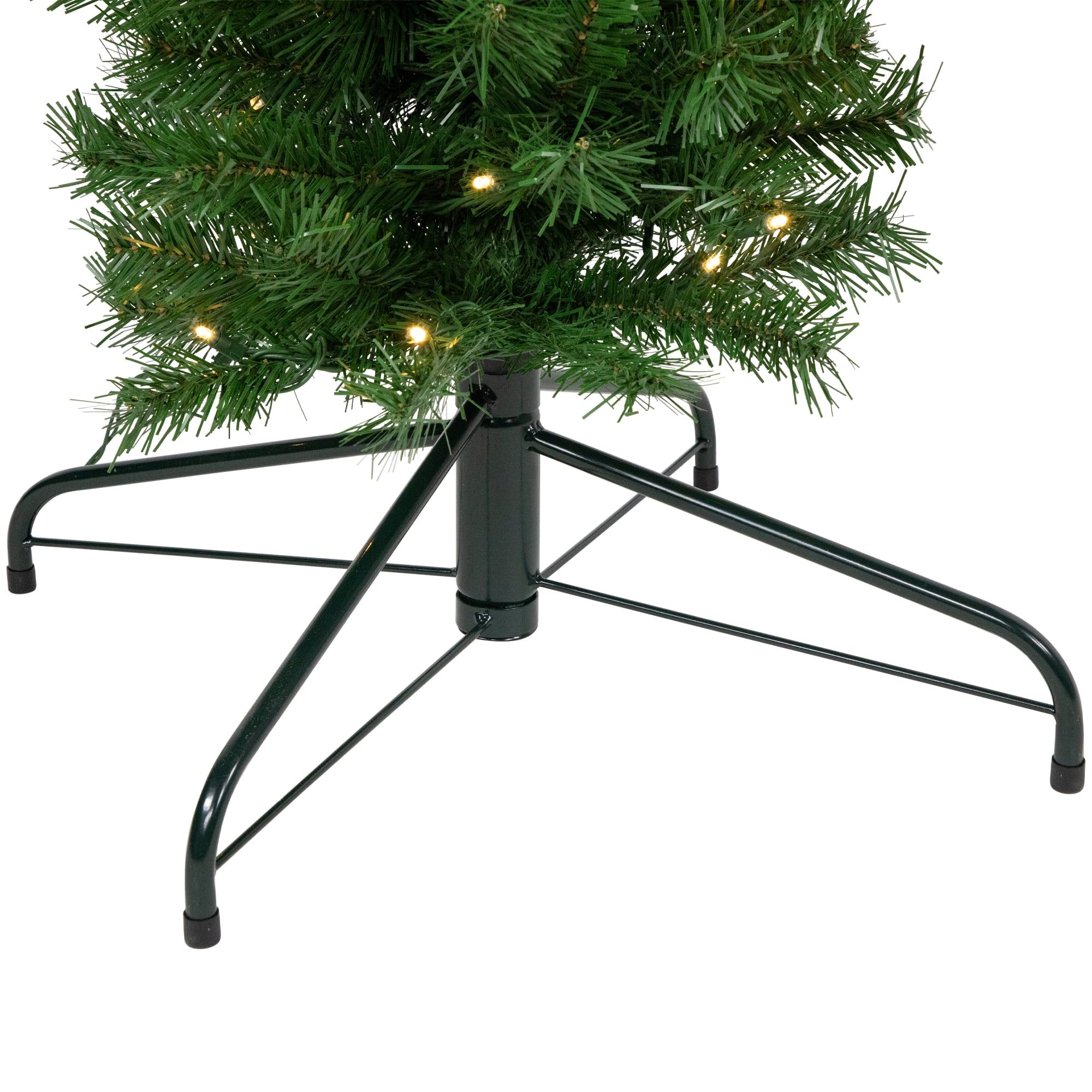 Northlight 7' Pre-Lit Artificial Pine Christmas Cross - Warm White LED Lights