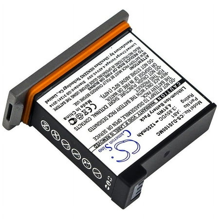 Image of Battery for DJI Osmo Action cam AB1 Camera CS-DJS100MC 3.85v 1250mAh 4.81Wh