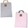 thumbnail image 1 of 2Pcs Canvas Laptop Bag Tablet Documents Office Files Storage Briefcase for Work Business Travel Large Capacity, 1 of 7
