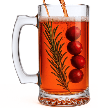 Beer Mug Jumbo Thick Glass Sports Beer Stein with Handle 26oz by Osnell USA
