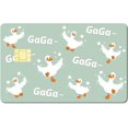 thumbnail image 1 of White Duck Debit Card Skin Credit Card Skin GaGa Credit Card Sticker Covers No Bubble Slim Small Chip Personalized Bank Card Decals PVC Waterproof Removable Transportation Card 7.3x5.4Inch, 1 of 8