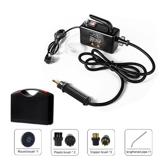 Household Electric Steam Cleaner, 2600W/ 2-3Bar High Temperature And Pressure Air Conditioner Ran Hood Car Cleaning ,Easy to Operate