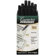 Dri-Mark Smart Money Counterfeit Bill Detector Pen for Use with U.S. Currency, Dozen (351R-1)
