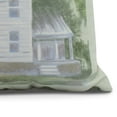 thumbnail image 2 of Simply Daisy, 16" x 16" Farmhouse Outdoor Pillow, Green, 2 of 2