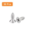 thumbnail image 3 of #10x1/2" Wood Screws, 50 Pack Phillips Self Tapping Screws 304 Stainless Steel, 3 of 5