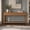Brown, variant on Euroco 59" Wood Console Table with 3 Drawers, Farmhouse Entryway Table with Open Storage Shelf, Sofa Table Behind Couch for Living Room, Hallway,Foyer,Teal