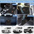 thumbnail image 6 of Car Trash Can Bin for Back Seat Leak Proof, Cute Car Trash Bag Hanging, Vehicle Trash Can for SUV Truck Van, Automotive Garbage Cans Front Seat Camo Black, 6 of 14