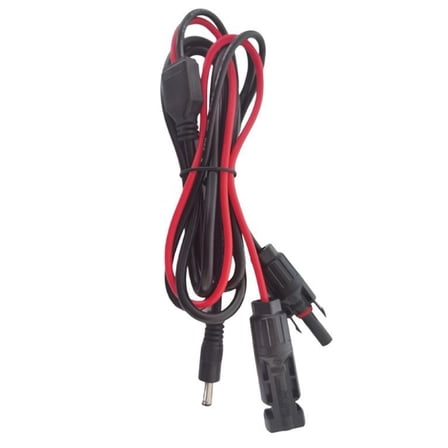 Solar Panel Male to Male and Female Cable Connectors 16AWG Cable Solar Plug Photovoltaic to 5.5x2.1mm for Solar