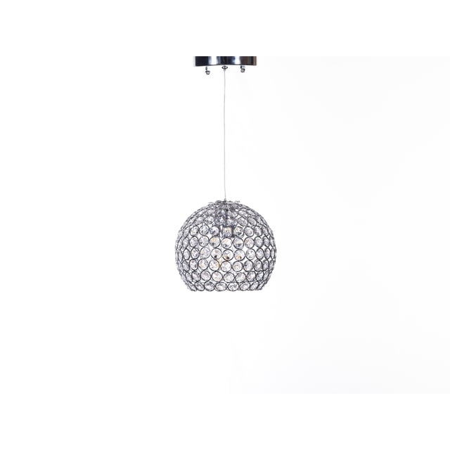 Colgante Globo Grande GAMA LUX 1 Luz Cristal Williams Kristal
