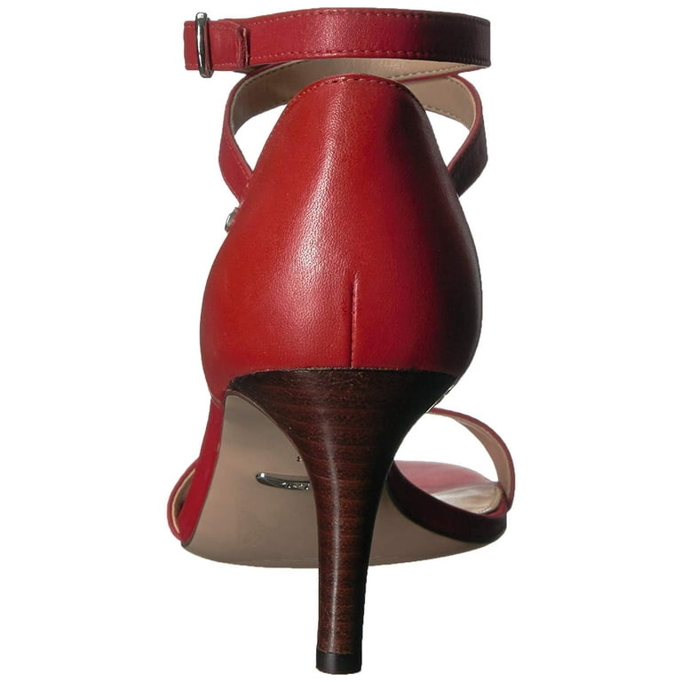 Lauren by Ralph Lauren Womens Glinda Leather Closed Toe Casual Ankle Strap Sa. Walmart