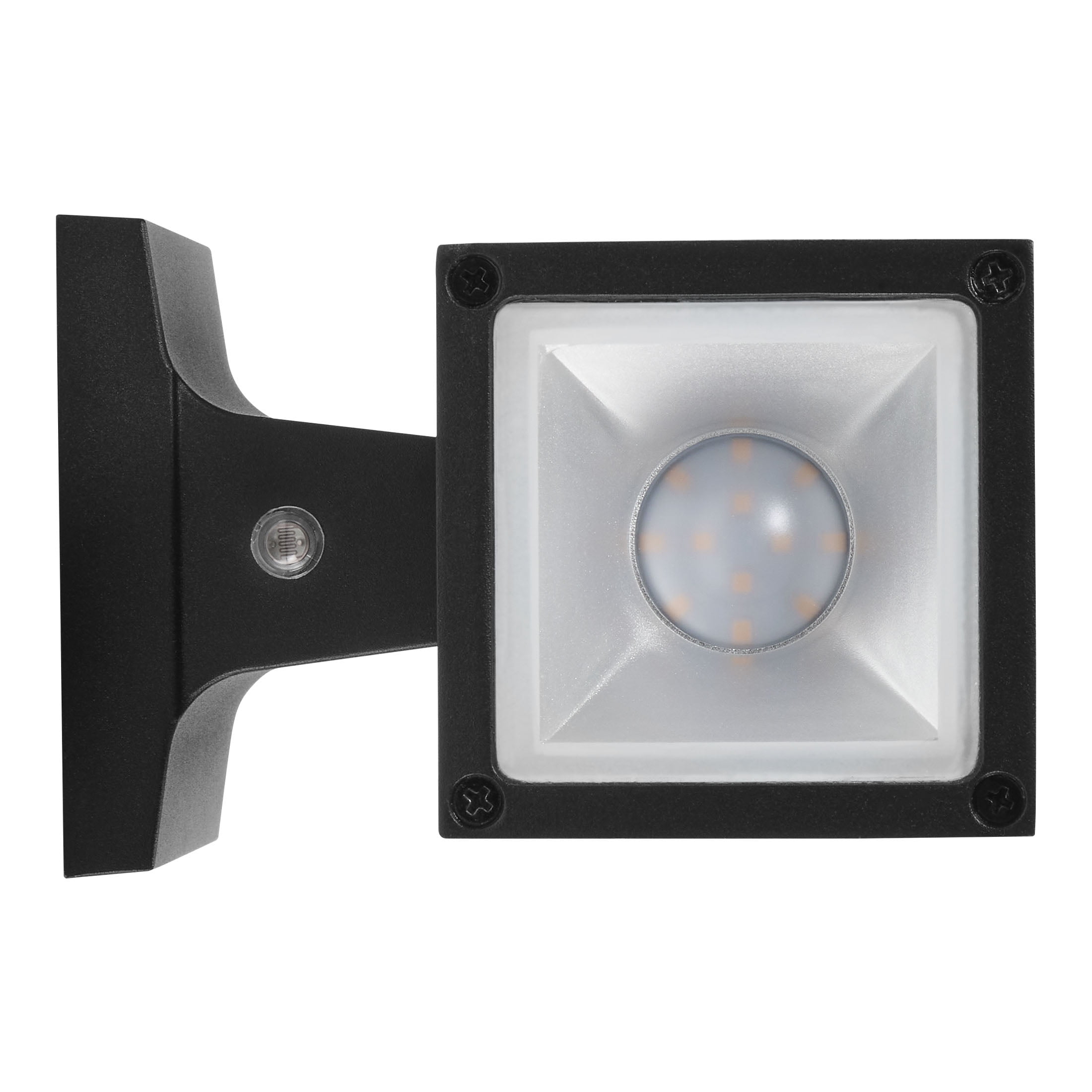 Maxxima LED Rectangular Outdoor Wall Wash, Up and Down Sconce Light, 24 Watt, 2000 Lumens, 3000k Warm White, Dusk to Dawn Sensor