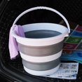thumbnail image 2 of CSChome Seau de Pêche Pliable 10/15L Seau de Pêche Épaissi Forte Capacité de Charge Seau de Camping, 2 of 7